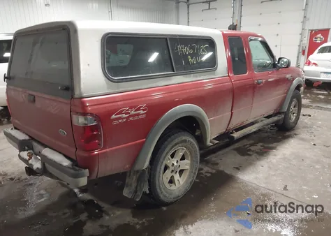 2002 Ford Ranger Edge/Xlt z USA, uszkodzony, nr VIN 1FTZR45E82TA24461